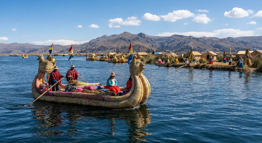 Paisaje de Puno, Perú