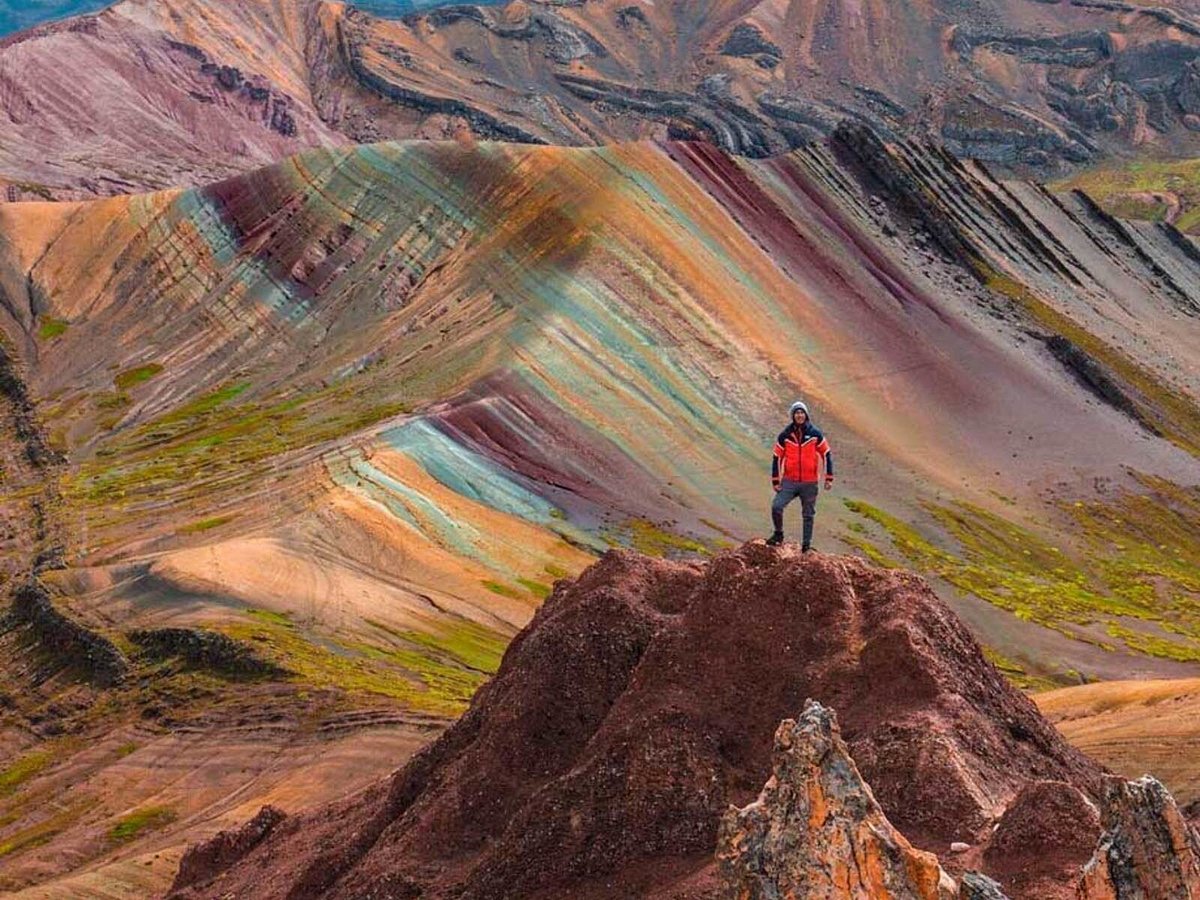 Montaña de colores Palccoyo, destino turístico de Cusco